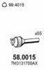ASSO 58.0015 Catalytic Converter